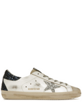 Golden Goose Super-Star Blanco Azul Glitter