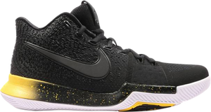 Nike Kyrie 3 Black Yellow tenis de baloncesto
