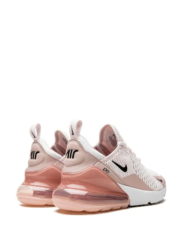 N372O Nike tenis Air Max 270 Rosa claro blanco diseno a paneles det INEEDTENIS