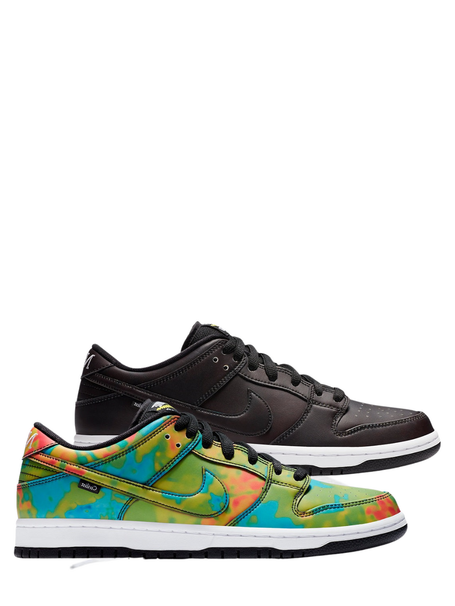 Nike Jordan Nike Air Force Cambio De Color Con El Sol Nike Dunk