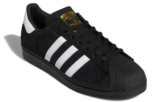 N372O adidas Superstar Core Black GAMUZA NEGRO CONCHA