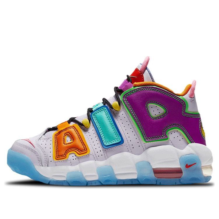 N370O NIKE AIR MORE UPTEMPO GS Blanco Colores