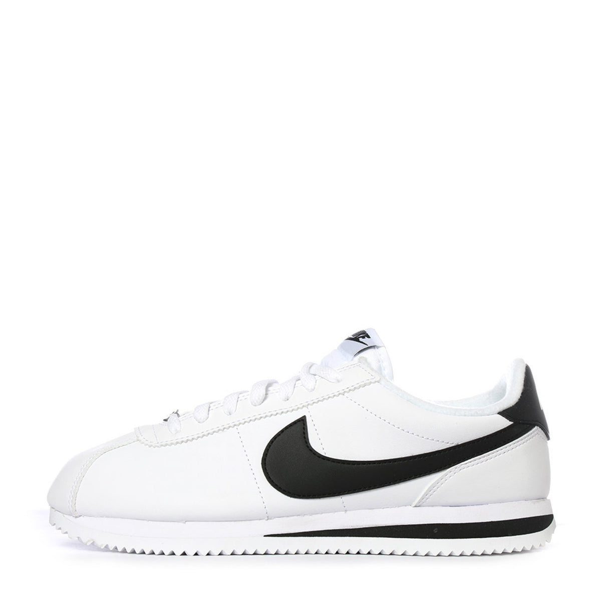 NIKE CORTEZ BLANCO NEGRO DE PIEL– INEEDTENIS