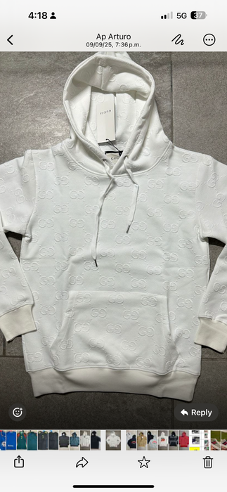Sudadera, hoodie Blanca Gucci