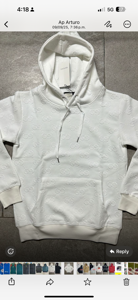 Sudadera, hoodie Blanca Gucci