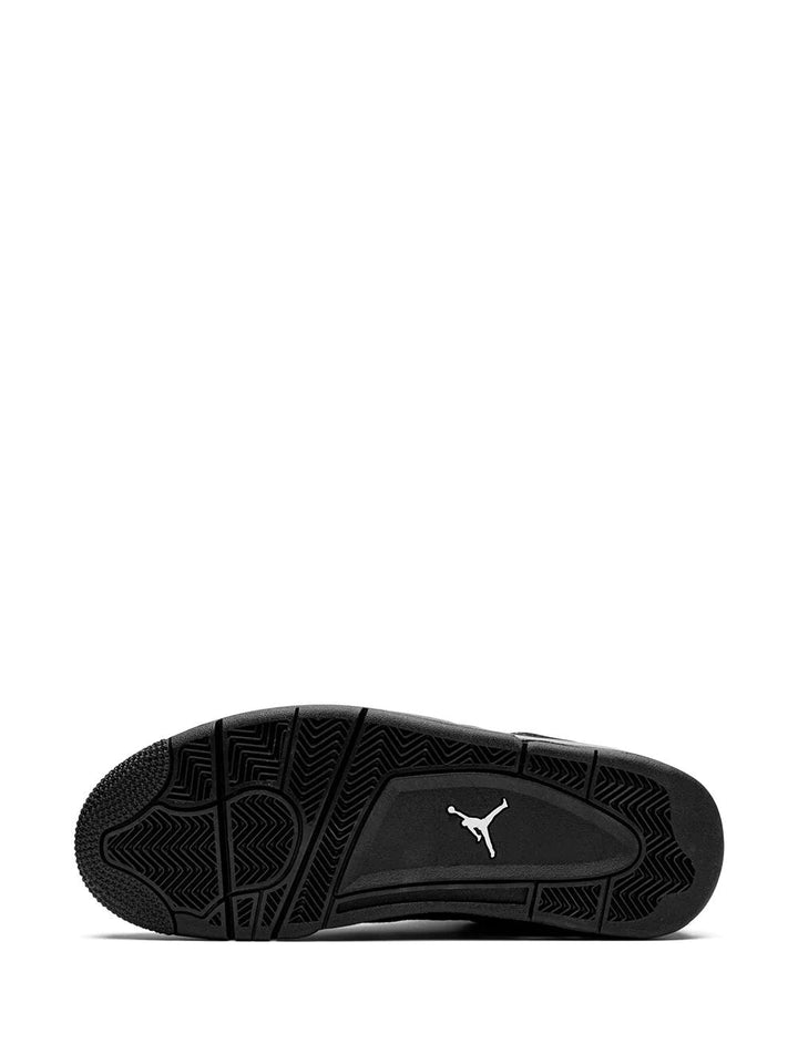 N372O (G5) Jordan 4 Negro total Jordan tenis Black Cat 2020 Air Jordan 4 Retro