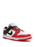 Dunk Low Black and Chile Red