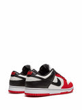 Dunk Low Black and Chile Red