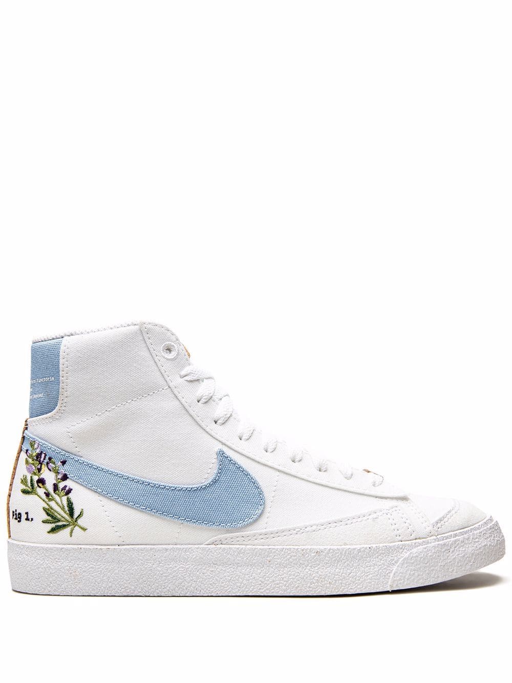 N372O Tenis Nike Blazer Mid 77 Catechu Azul