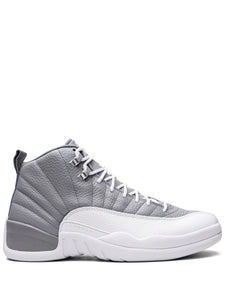 N372O Air Jordan 12 "Stealth" gris blanco