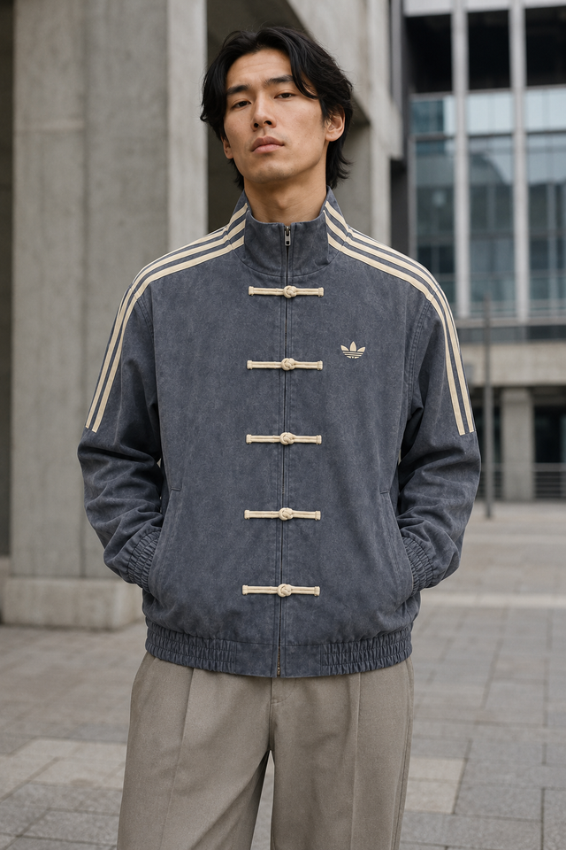 Adidas Originals CTT Chinese Track Top en color gris