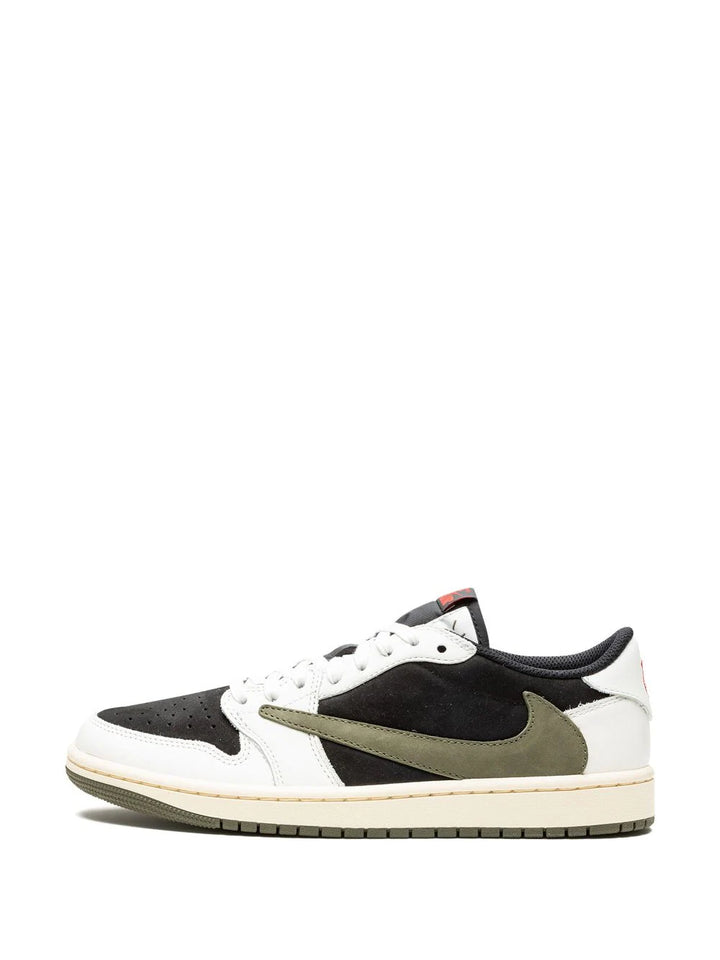 N372O Jordan tenis Air Jordan 1 Low OG Olive de Jordan x Travis Scott
