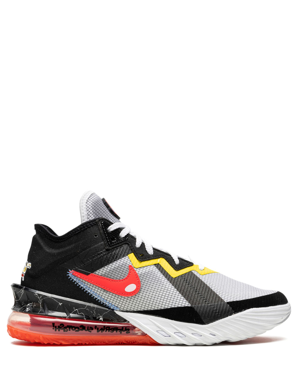 N372O Nike Space Jam x LeBron 18 Low EP Sylvester x Tweety INEEDTENIS