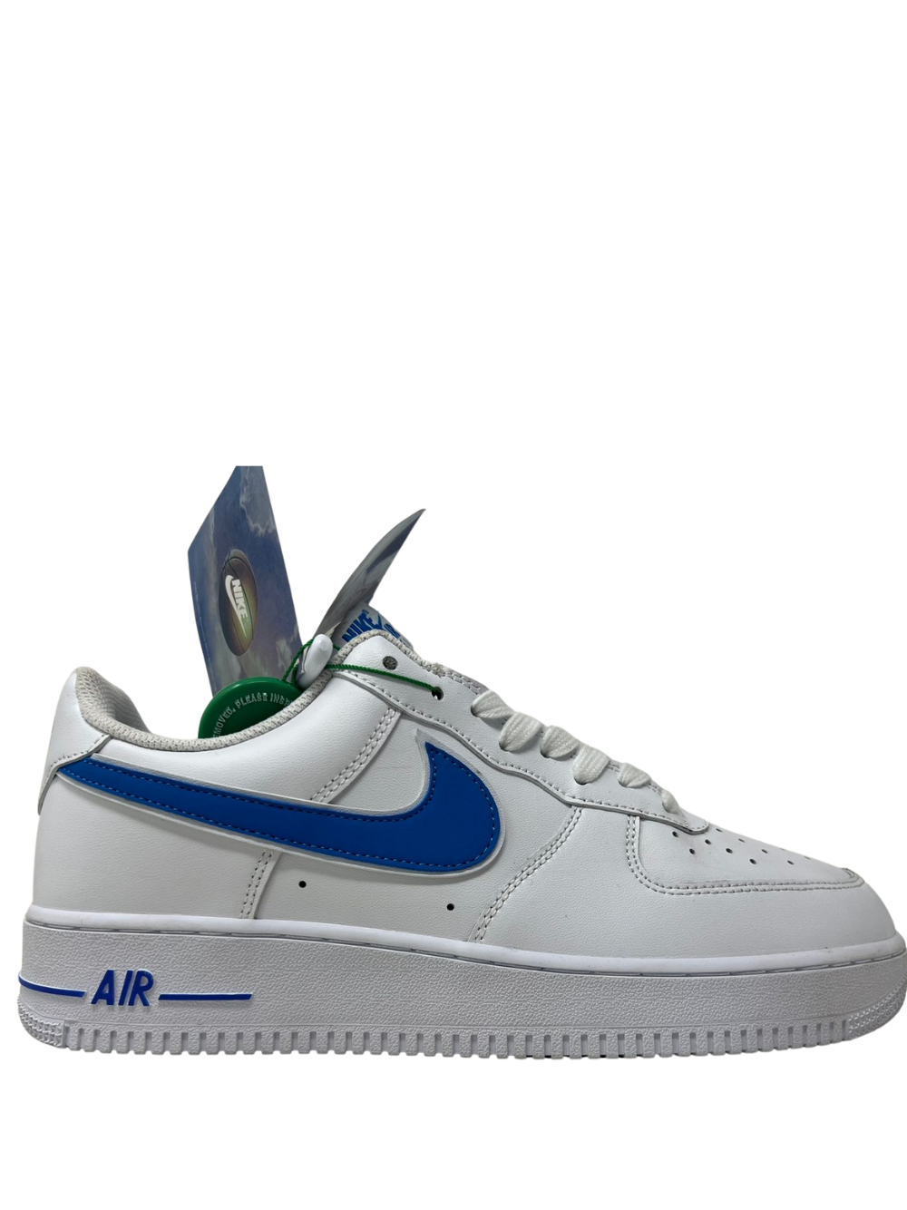 Air force 1 with blue swoosh clearance