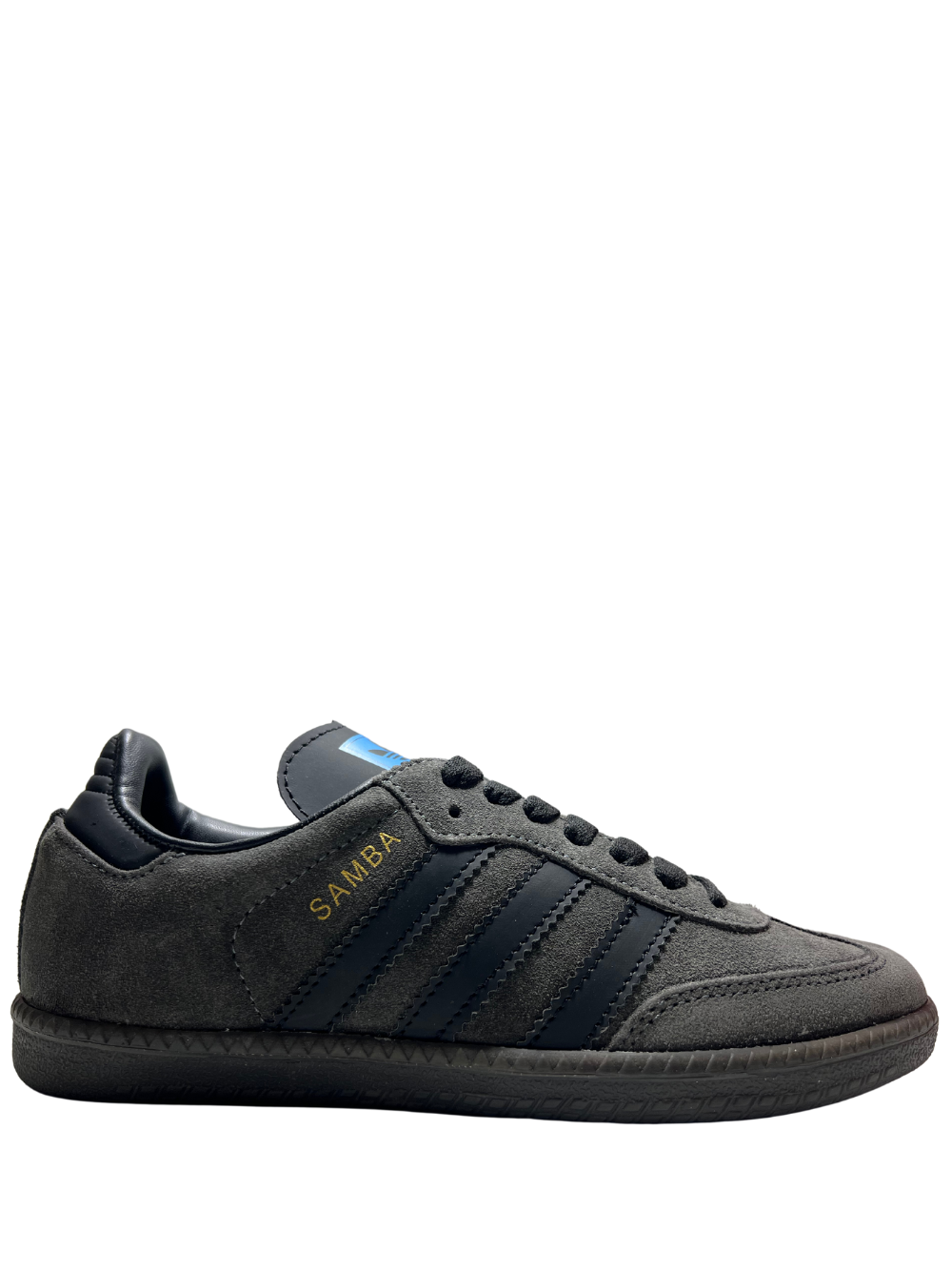 N372O Adidas Samba Gris Oxford Negro INEEDTENIS