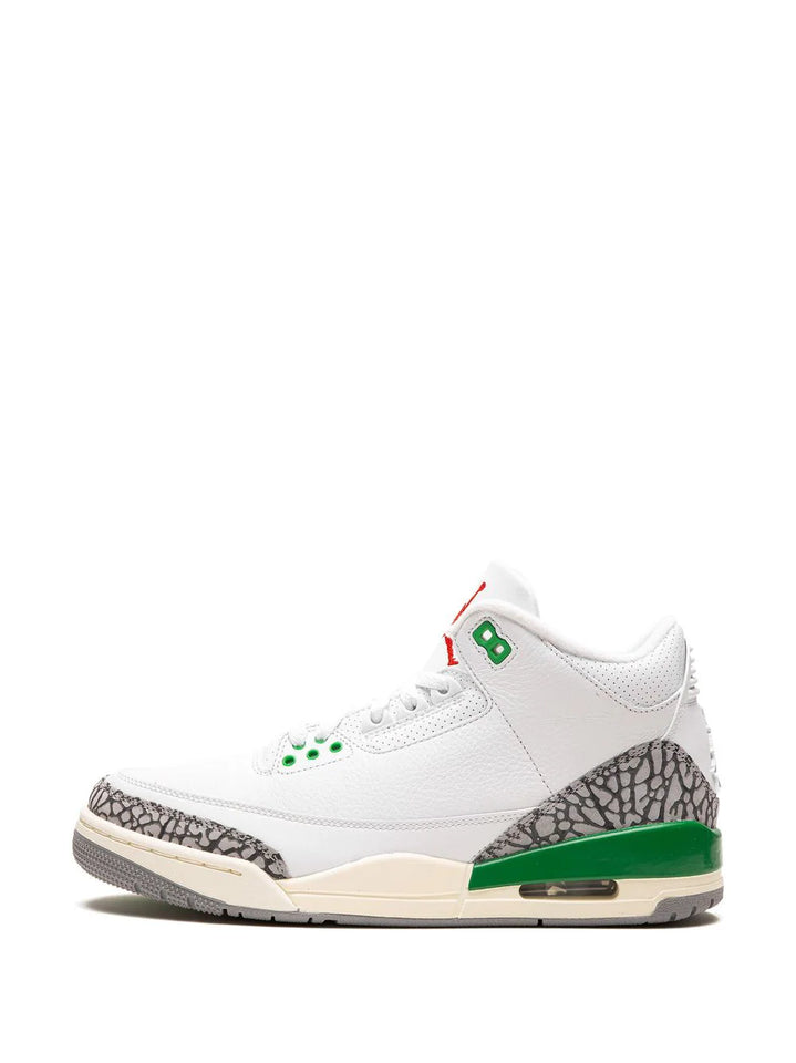 N372O tenis Air Jordan 3 Lucky Green