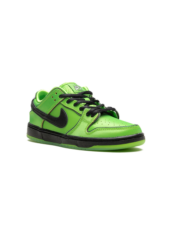 N373O Nike SB Dunk Low Pro x Powerpuff Girls Bellota "Buttercup"