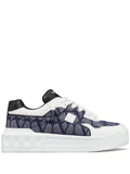Valentino Garavani Tenis One Stud XL Toile Iconographe | Azul |