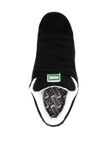 PUMA suade Xl tenis con logo estampado negro gamuza