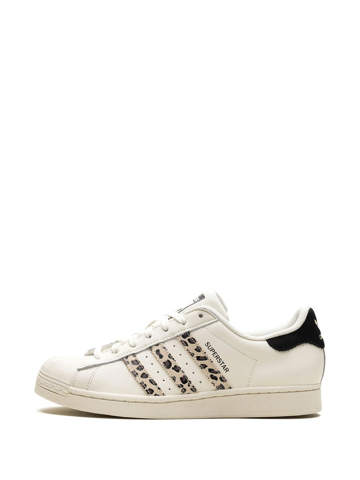Adidas tenis Superstar Leopard White concha