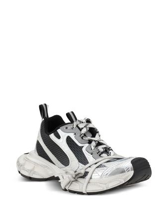 Balenciaga tenis 3XL Blanco Plata Negro