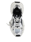 Balenciaga tenis 3XL Blanco Plata Negro