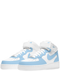N372O NIKE AIR FORCE 1 MID PASTEL BLUE