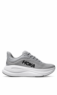 Hoka Bondi 9 en color gris.