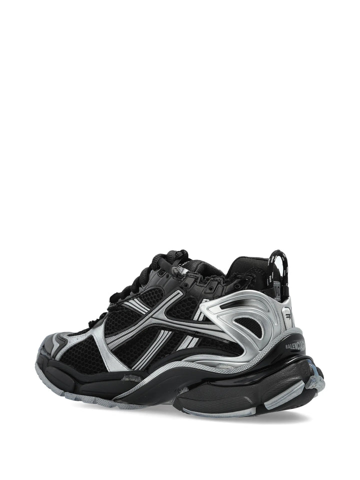 Balenciaga tenis Bajos Runner Negro Plata
