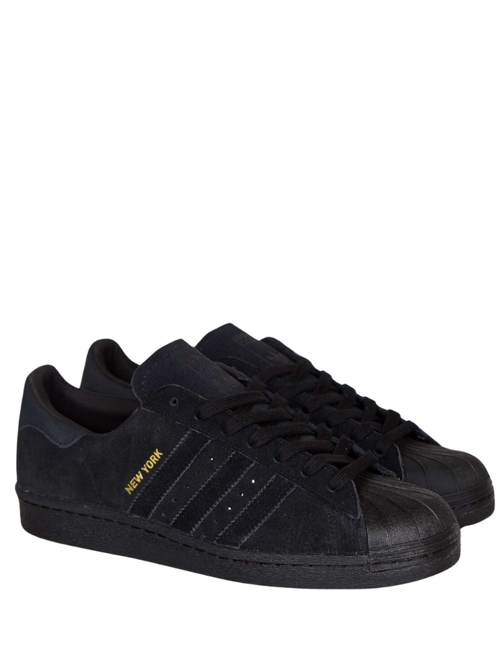 Tenis adidas top concha negros