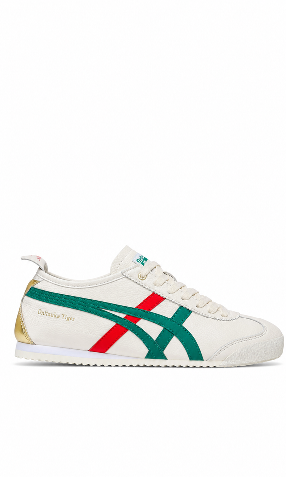 Onitsuka Tiger México 66 Abedul Kale Rojo Dorado
