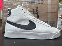 Nike blazer 045 blanco blanco negro