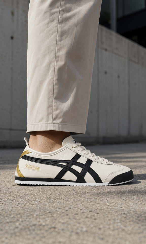 Onitsuka Tiger tenis Mexico 66 Cream/Black/Gold