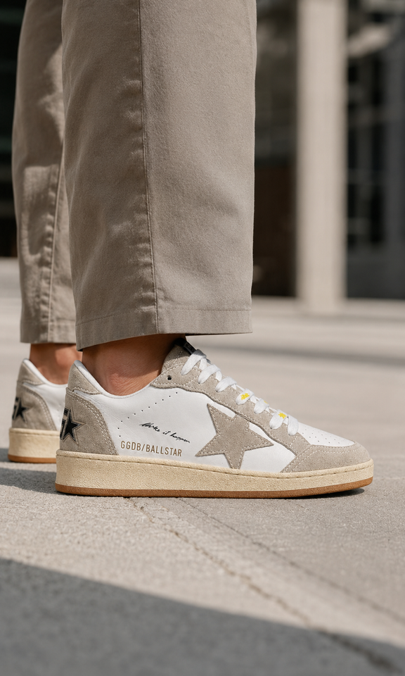 Golden Goose Ball Star efecto envejecido