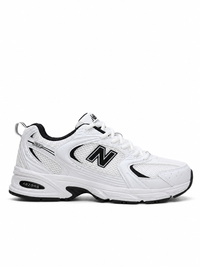 New Balance 530 en color blanco y negro