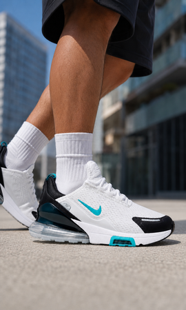 Nike Air Max 270 Premium en la combinación de colores blanco y "Dusty Cactus"