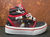 Vans, Sonic, Shadow, rojo, blanco, Bota