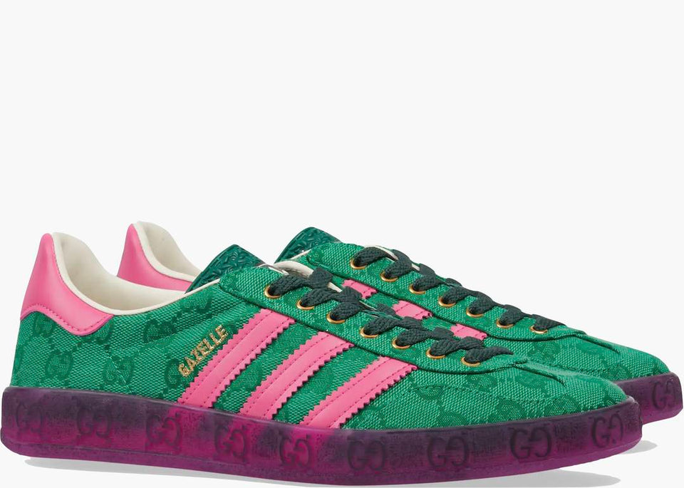 Green adidas gazelle top