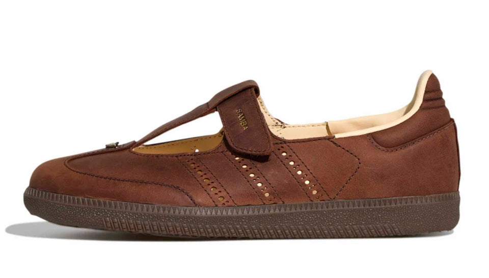 Adidas Jane Piel Café | Mary Jane