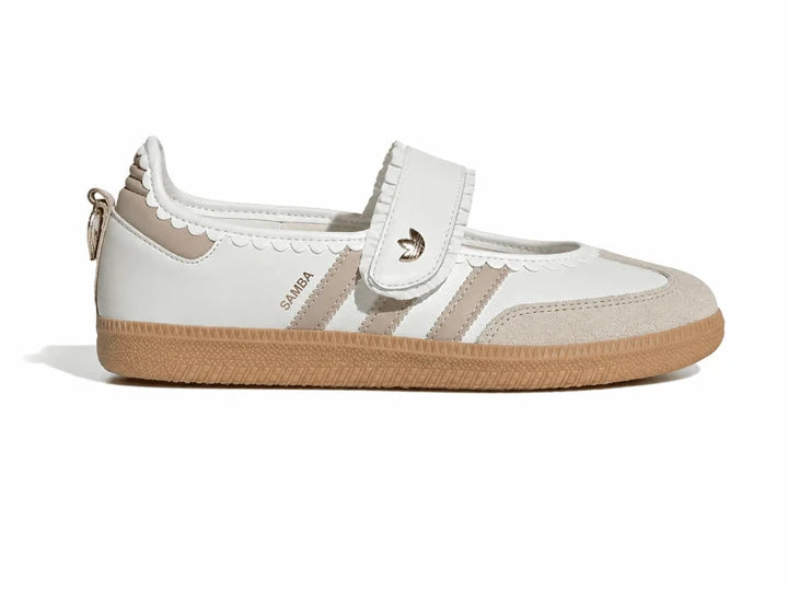 Adidas Samba Jane Rosa Beige con olanes