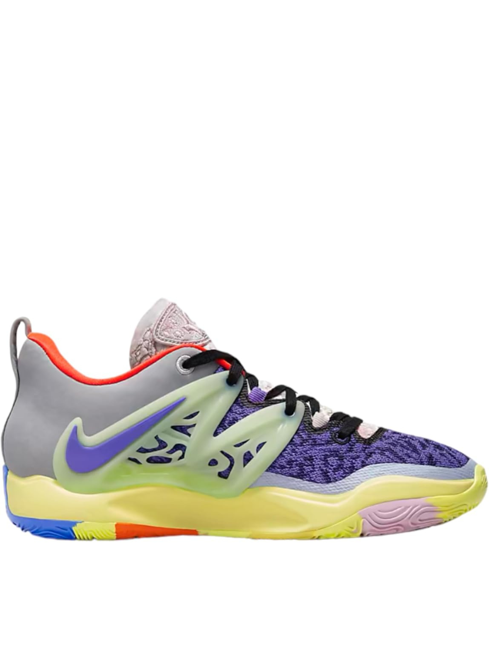 N373O Nike tenis KD 15 purple yellow INEEDTENIS