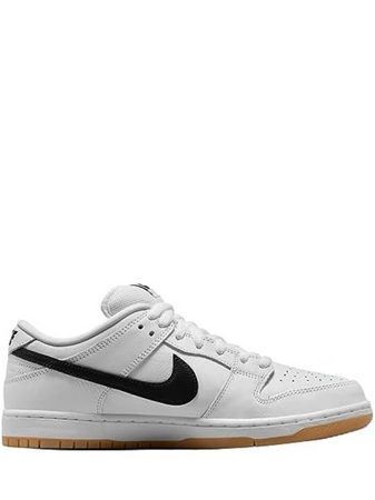 Nike dunk blanco negro sb Tenis Nike SB Dunk Low Pro White Black Gum