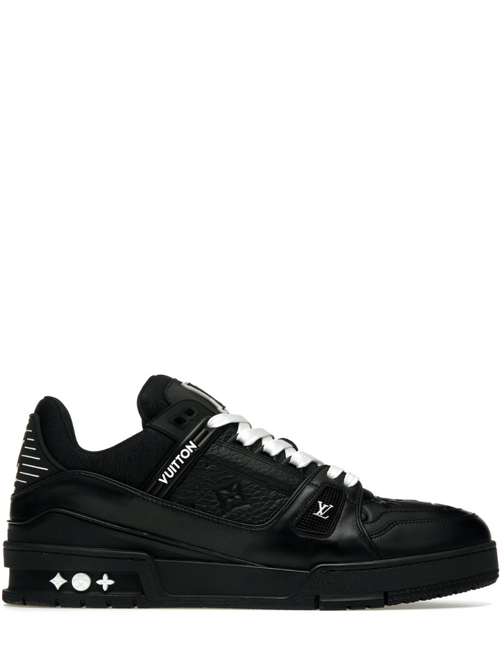 (G5) Tenis LV Trainer Black Total louis vuitton trainer negro total