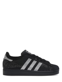 adidas Superstar II Rhinestone Black Silver