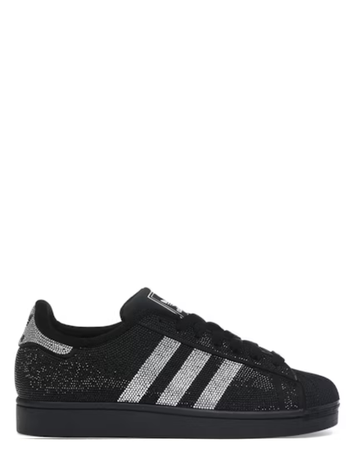 adidas Superstar II Rhinestone Black Silver - Calzado de mujer y hombre