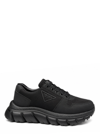 Prada Monolith Sneakers – Total Black