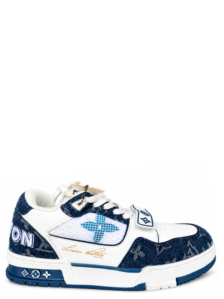 Louis Vuitton Trainer Monogram en denim Hombre