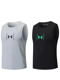 N372O playera under armour sin mangas para ejercicio