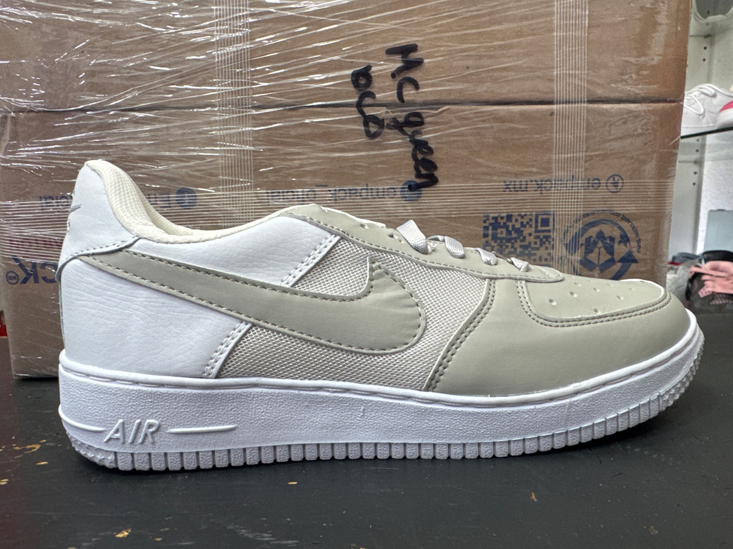 Nike af1 maya blanco gris