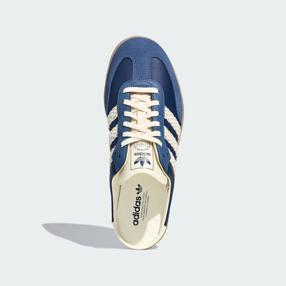 Adidas Samba Mule Blue